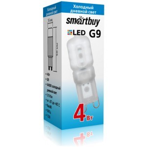 SmartBuy G9 4W(210lm) 6400K...