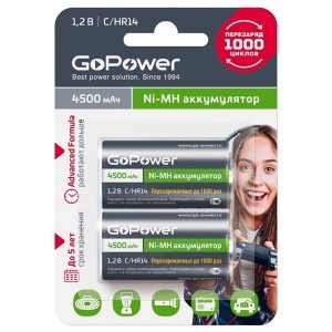 Аккумулятор GoPower HR14...