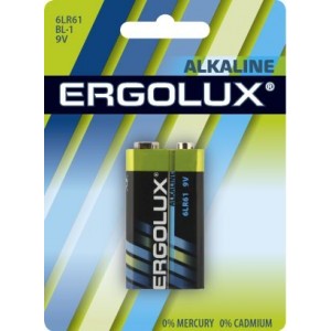 Э/п Ergolux  6LR61/6LF22 BL1